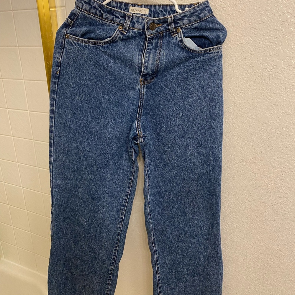 Vintage Blue Denim Jeans